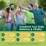 Nextdia gomitas spirulina-chlorella, enriquecidas con vitaminas C y D3.