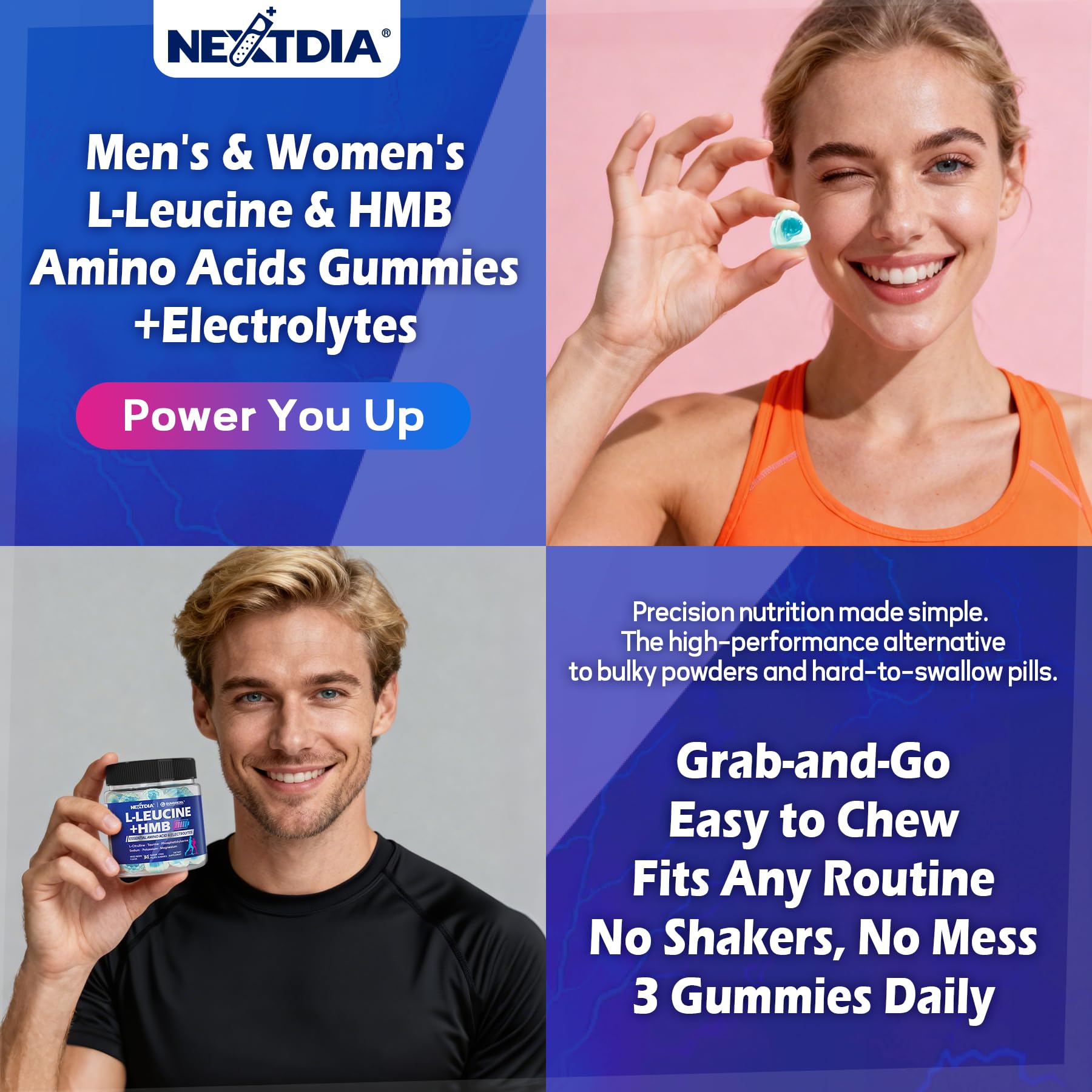 Gomitas de Nextdia, prueba de laboratorio para pureza