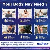 Nextdia Magnesium 12 en 1, dosis diaria, facilita ingesta diaria de magnesio.