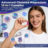 Nextdia Magnesium 12 en 1, gomitas textura suave, experiencia sensorial para calma muscular.
