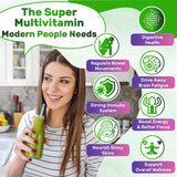 Nextdia Super Greens vitaminas metiladas para absorción ampliada
