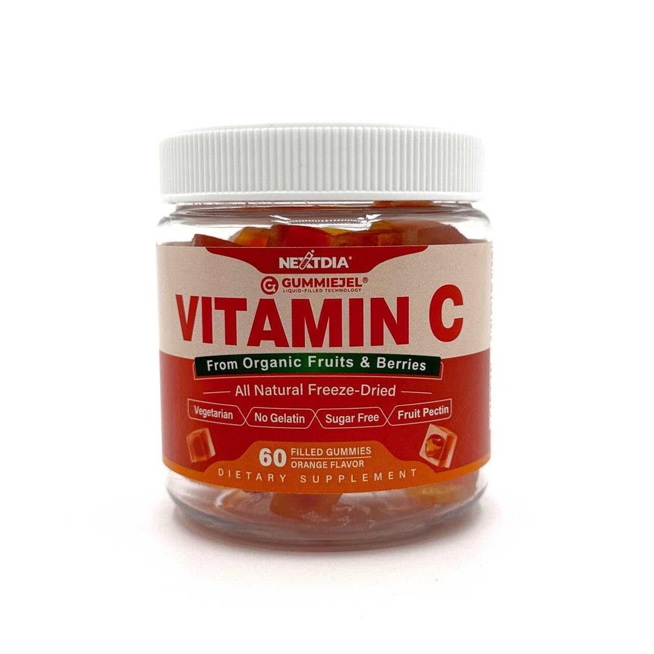Nextdia Vitamina C gominolas 60 unidades, opción para la familia ocupada