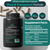 NEXTGRADE Tudca con cardo mariano 200mg: apoyo antioxidante para el hígado.