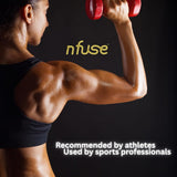 nfuse producto hecho en EE. UU. con ingredientes responsables