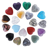 Nfvjfxz: lote de 20 corazones de cristal para relajación y concentración.