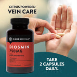 NGL Diosmina Pura 750 mg, caja: packaging que facilita la compra.