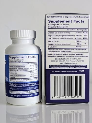 Ni una dieta más Metformina Natural – dosis diaria destacada