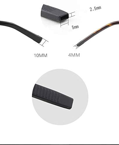 Compatibles con patillas 4–10 mm de NicelyFit para gafas