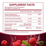 Nichalous Vitamina B12 frambuesa presentación: envase premium y pureza de ingredientes.