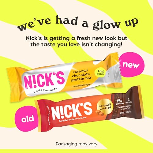 N!CK'S Cobertura de chocolate suave, experiencia indulgente sin azúcar añadida.