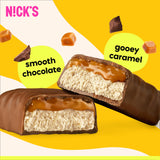 N!CK'S Presentación de 12 barras en caja, ideal para compartir.