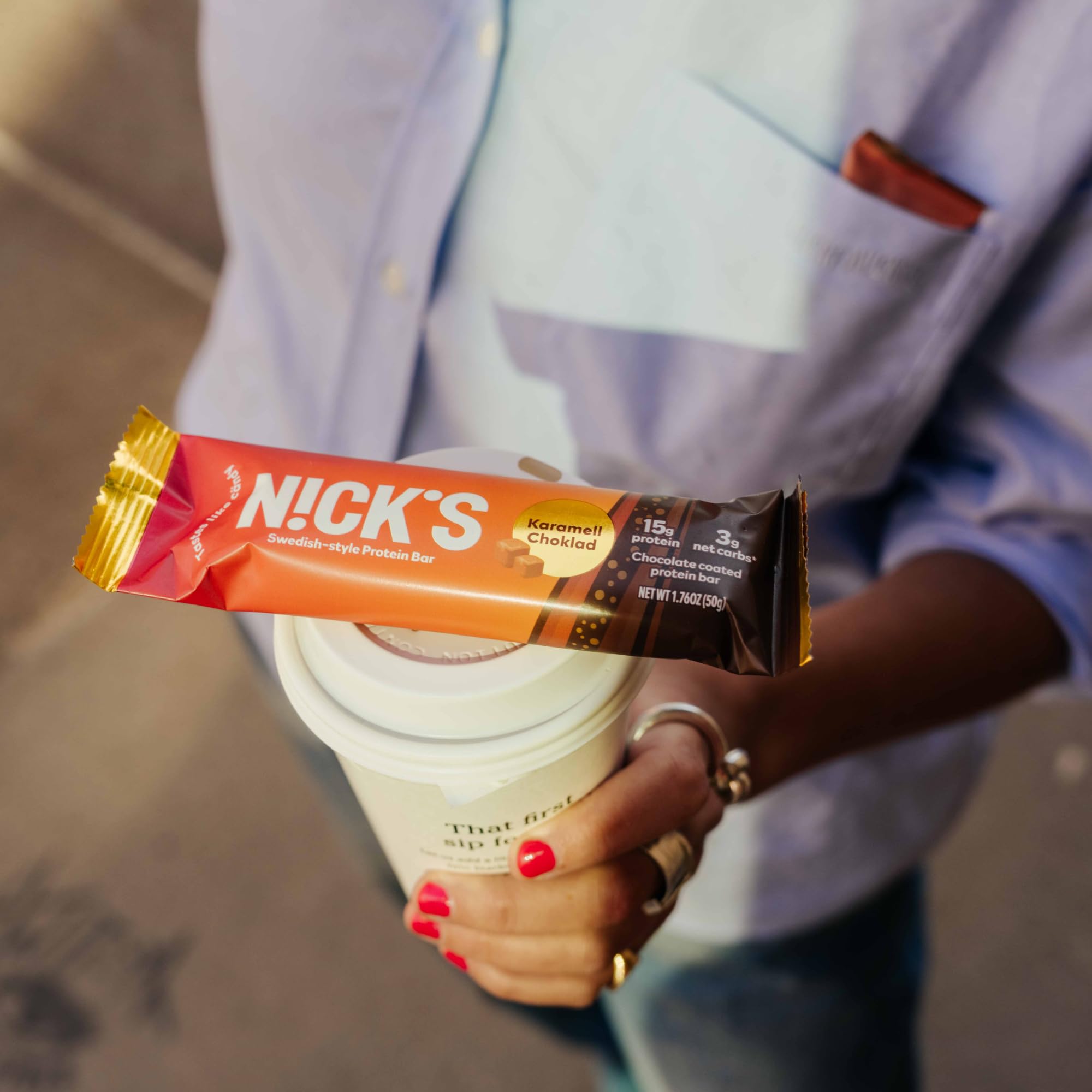 N!CK'S Snack bajo en carbohidratos, para estilos de vida conscientes.
