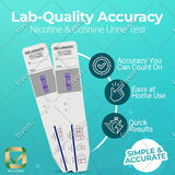 NICOTESTS kit de prueba nicotina en orina, muestra de usuario