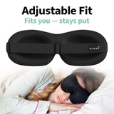 Nidra copas oculares 3D evitan fricción con pestañas y permiten maquillaje.