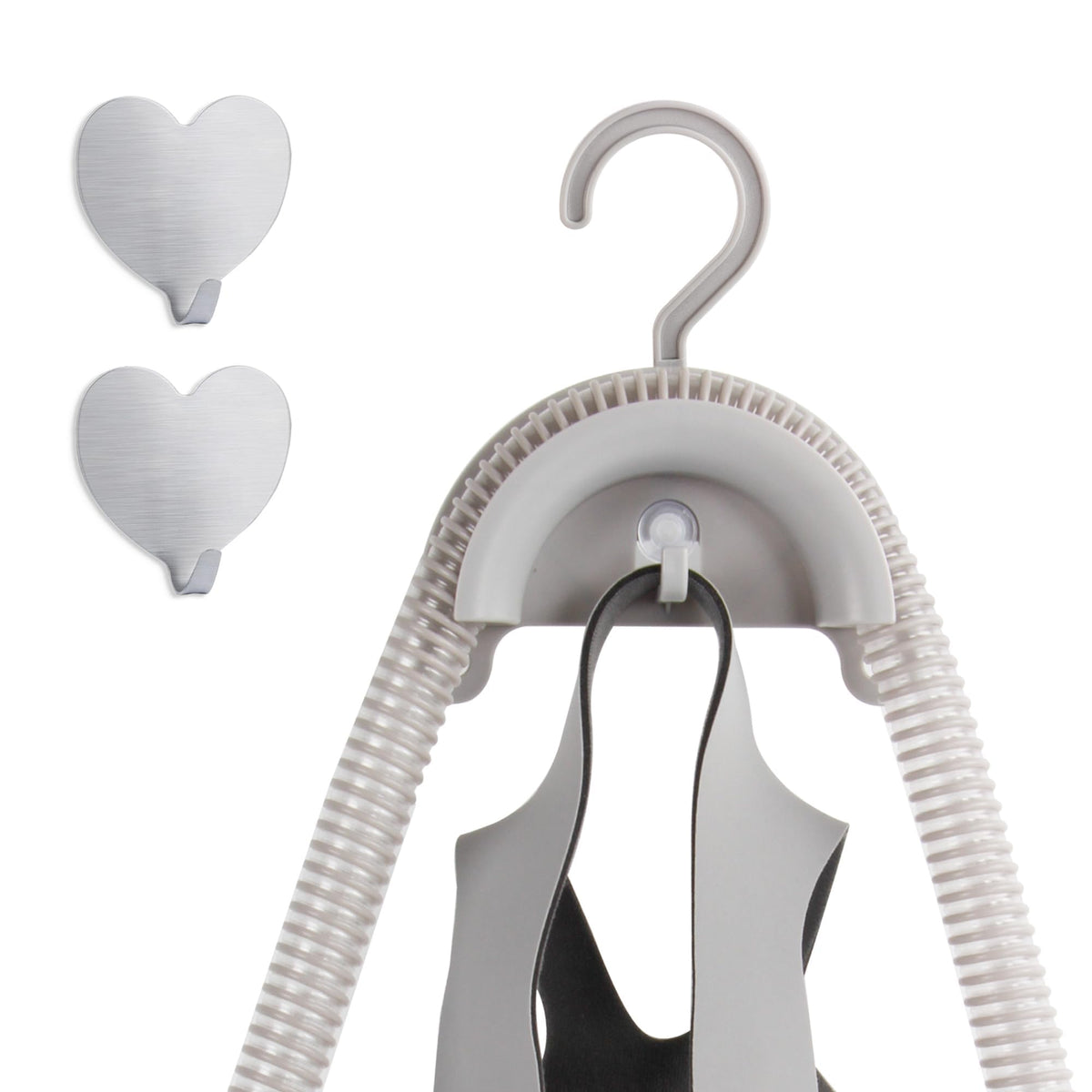 NIdreamCE soporte manguera CPAP para cama con enganche, ordena la manguera para dormir mejor.