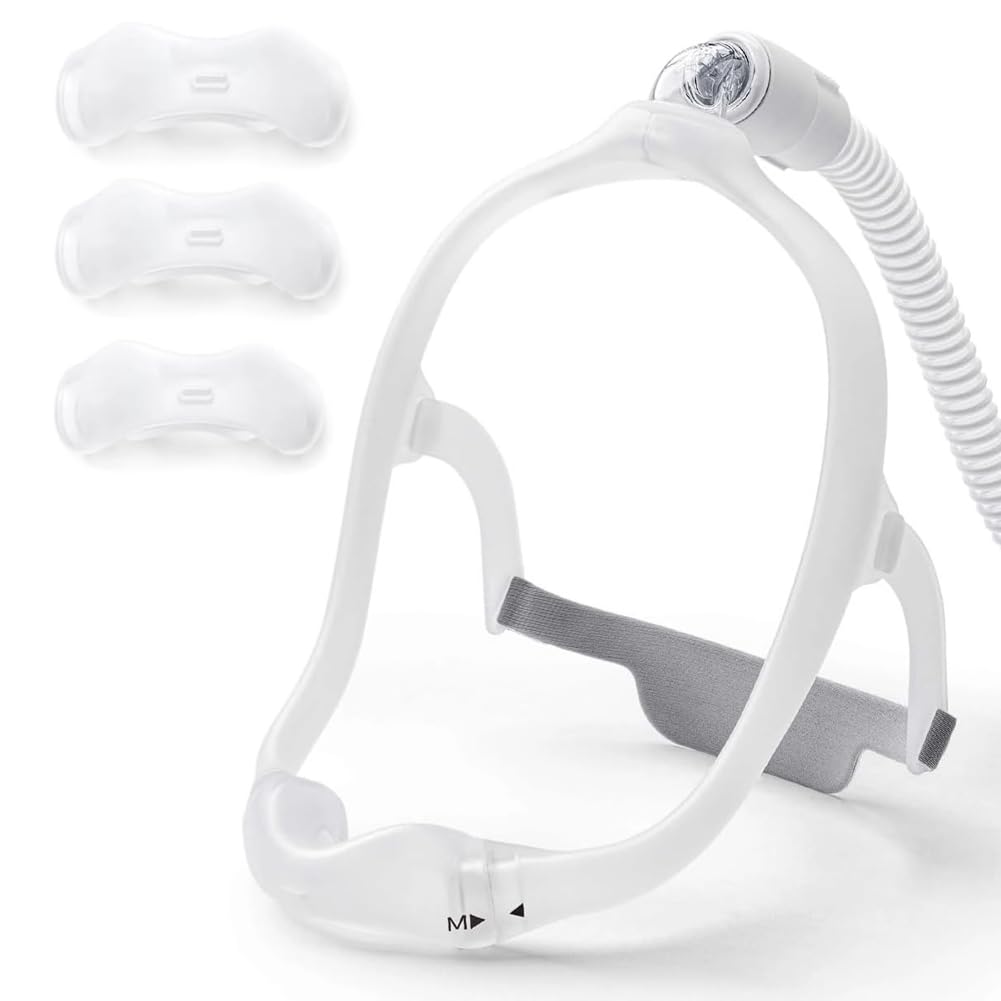 nimisa marco nasal para dreamwear, silicona suave para ajuste cómodo durante la noche