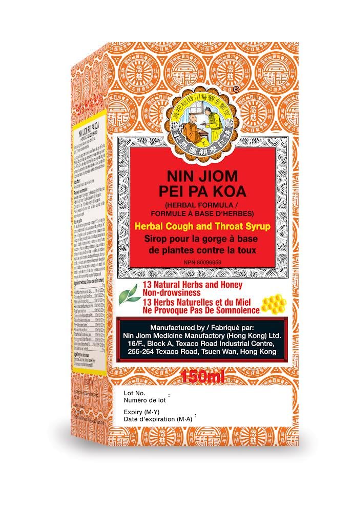 NIN JIOM Pei Pa Koa botella 150 ml para apoyo suave de la garganta