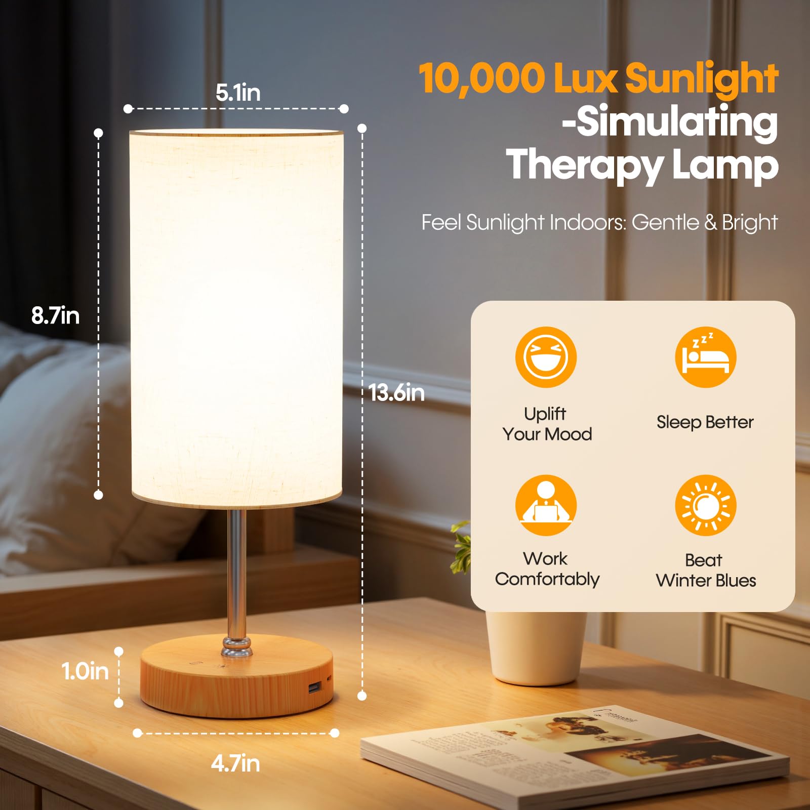 Control remoto NIORSUN para ajustar la iluminación desde la distancia.