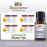 Nirvana Nurture Melissa para rutina nocturna y descanso.