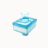 Nispira CPAP inline filtro-humedad: puede ayudar a mantener el flujo en sistemas con humidificación.