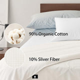 NIULAFR Sábana conexión tierra: vista general de la cama para dormir mejor.