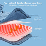 NIUONSIX funda de felpa suave y lavable para higiene.