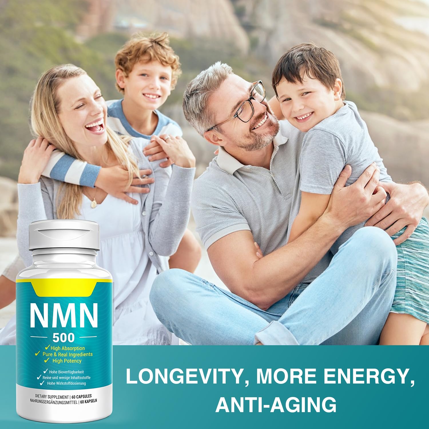 Uso diario de NMN Nivantav: energía y soporte inmune