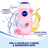 NIVEA Ducha fragancia lirio de agua, aroma refrescante para la ducha.