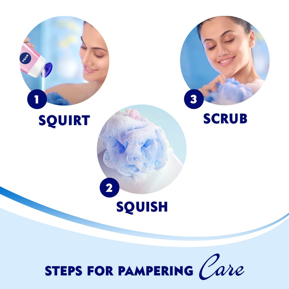 NIVEA Ducha dermatológicamente testado para piel sensible.