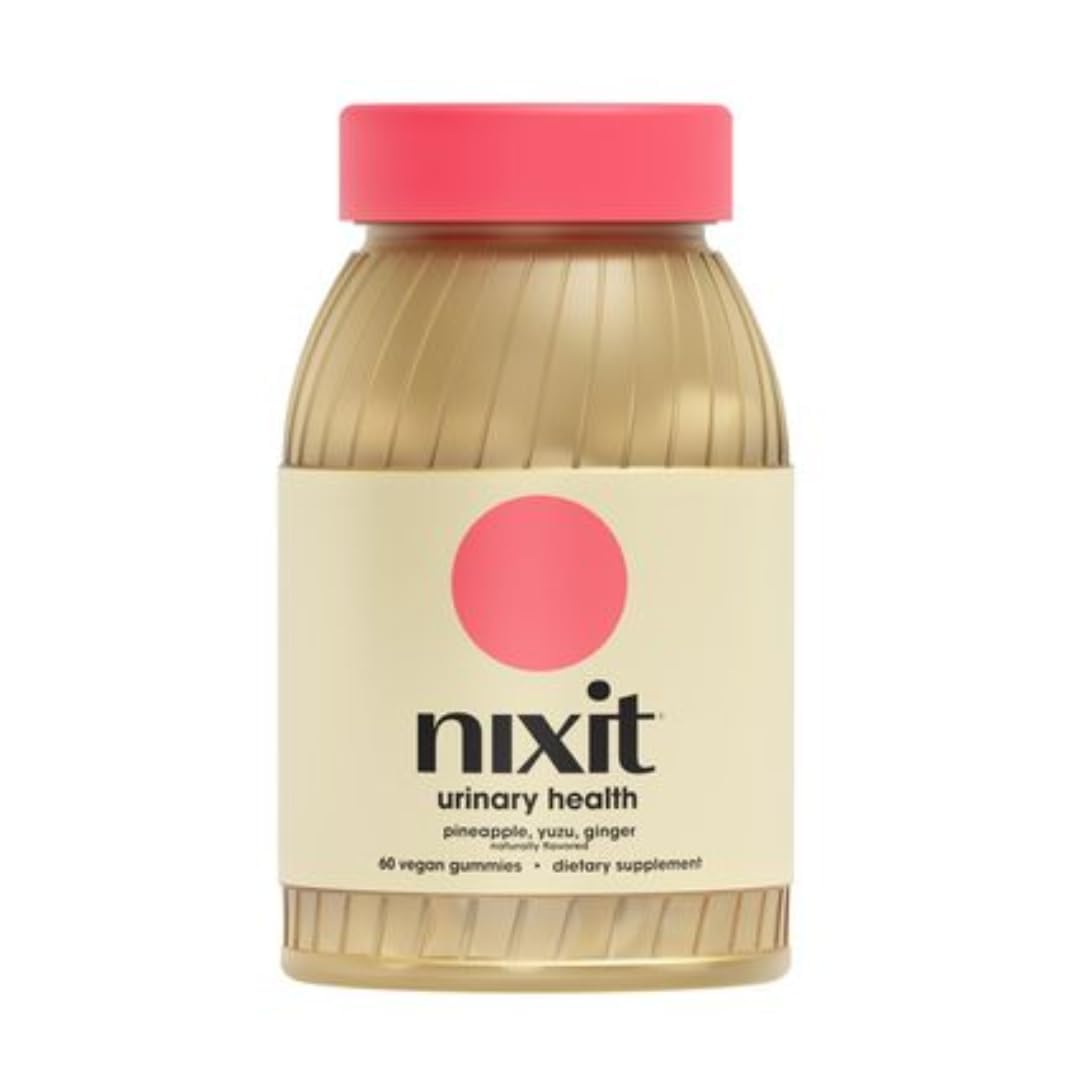 Gomitas nixit para salud urinaria con sabor yuzu y jengibre, soporte diario