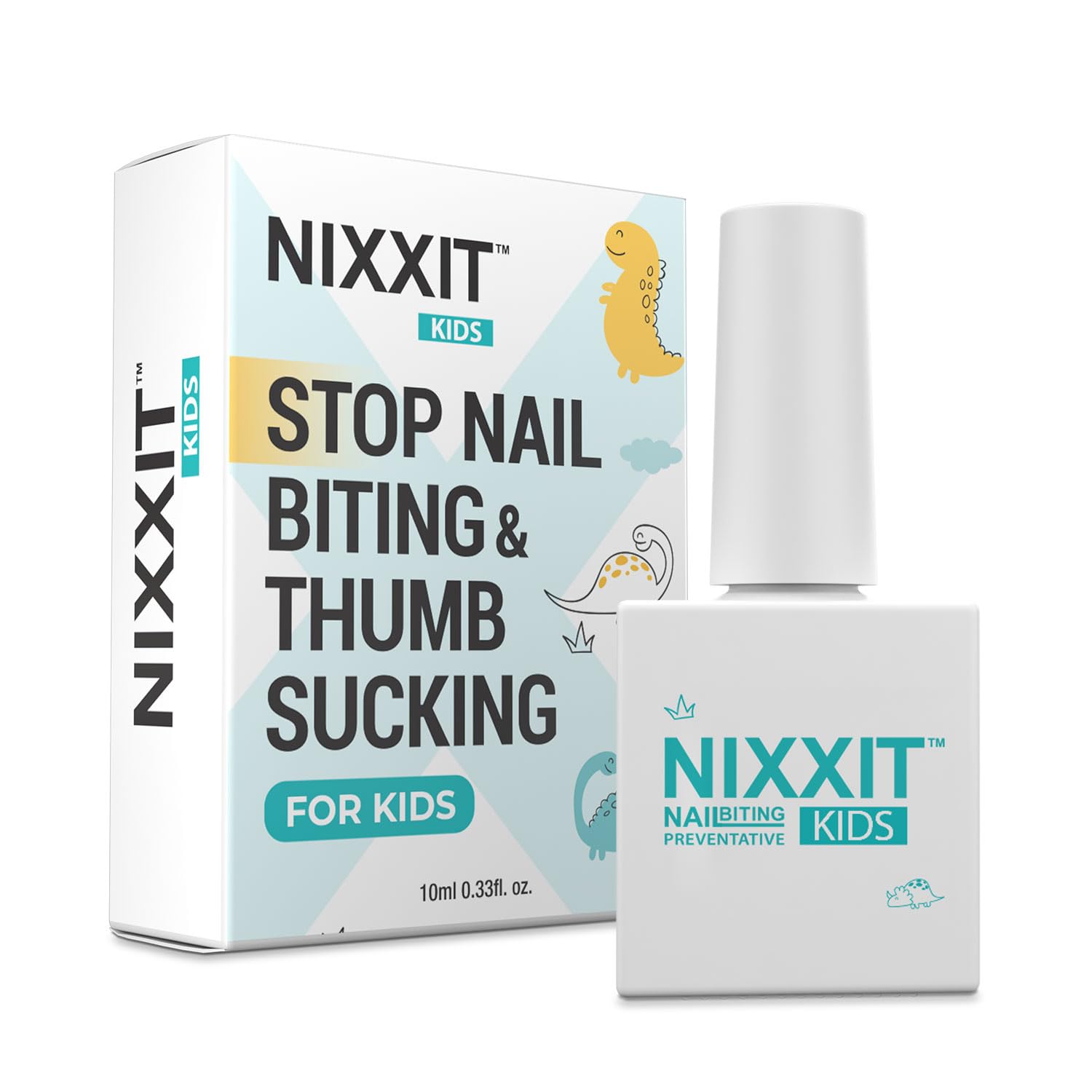 NIXXIT tratamiento morder uñas niños: ayuda a reducir el hábito de morder las uñas de forma segura.