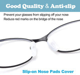 NLQHOPTS accesorios nariz gafas ajuste firme y estable.