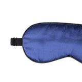 NMM Global mascarilla Seda Morera azul marino, ajuste elastico cómodo para cualquier posicion.