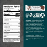 No Cow barra proteina vegan chocolate fudge brownie caja 12: ideal para llevar al gym.