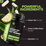 Nobi Nutrition etiqueta muestra catequinas y EGCG como componentes.