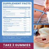 Primer plano de gomita Nobi Nutrition para textura suave y agradable