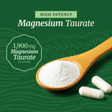 Nobi Nutrition Magnesium Taurate - dosis diaria para apoyo general