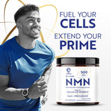 Nobi Nutrition NMN presentación de fácil almacenamiento.