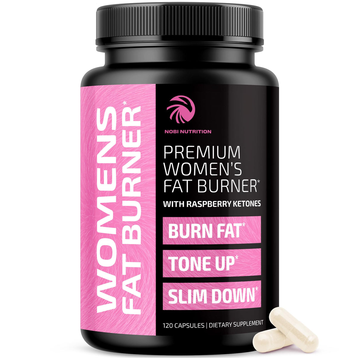 Nobi Nutrition: píldoras para pérdida de peso para mujeres: cápsulas fáciles de tomar.