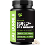 Nobi Nutrition cápsulas de té verde para energía diaria y metabolismo.