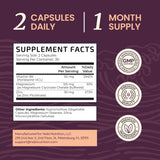 Primer plano de cápsulas Nobi Nutrition zinc magnesio para absorción alta