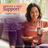Envase de vidrio de Nobi Nutrition zinc magnesio para conservar frescura
