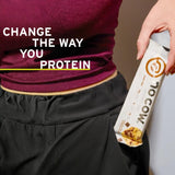 No Cow barra proteica vegana apta para dietas keto, merienda controlada