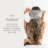 Nodpod diseño de cuatro cápsulas ofrece sujeción suave sin necesidad de correas.