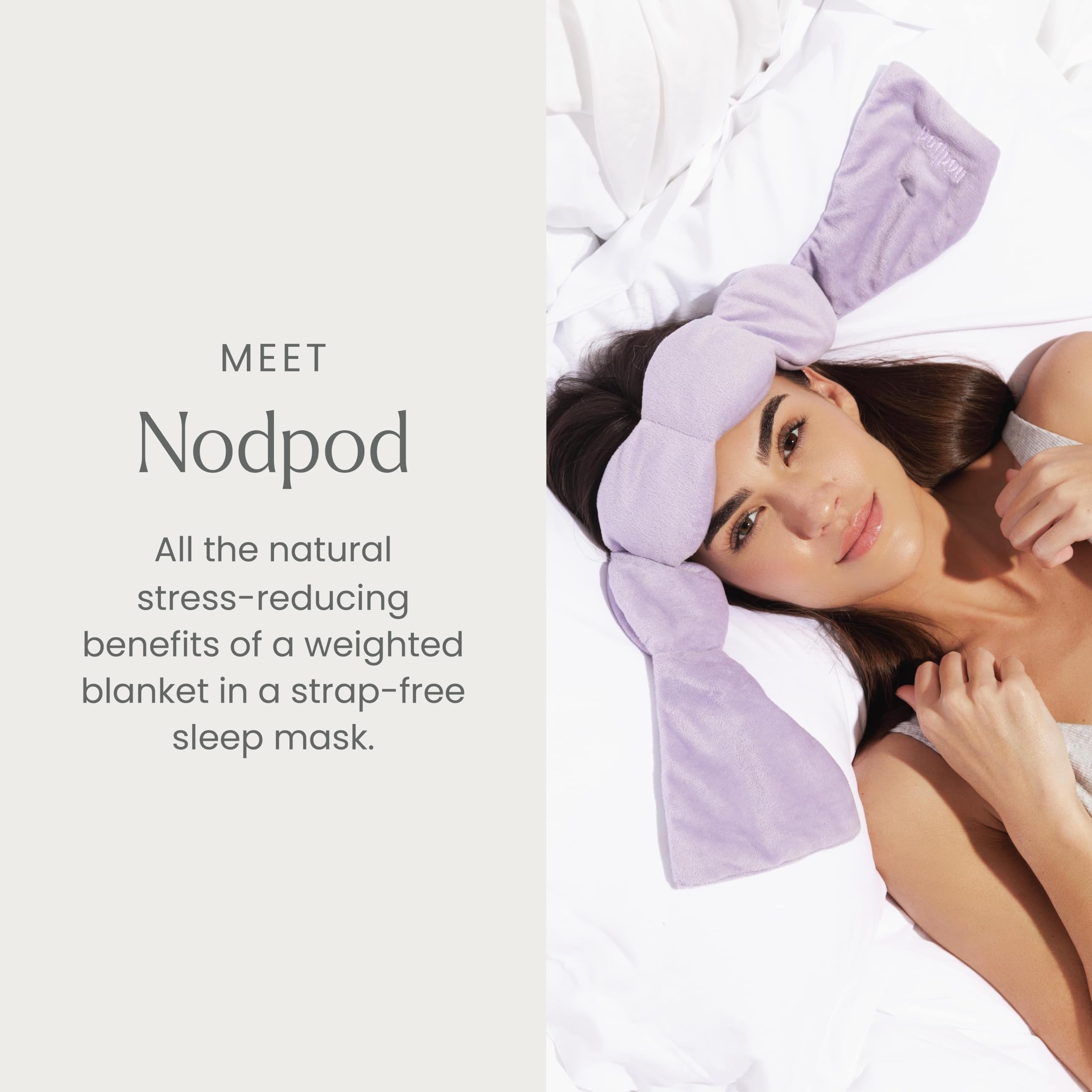 Nodpod diseno cuatro pods brinda ajuste calmo sin correas.