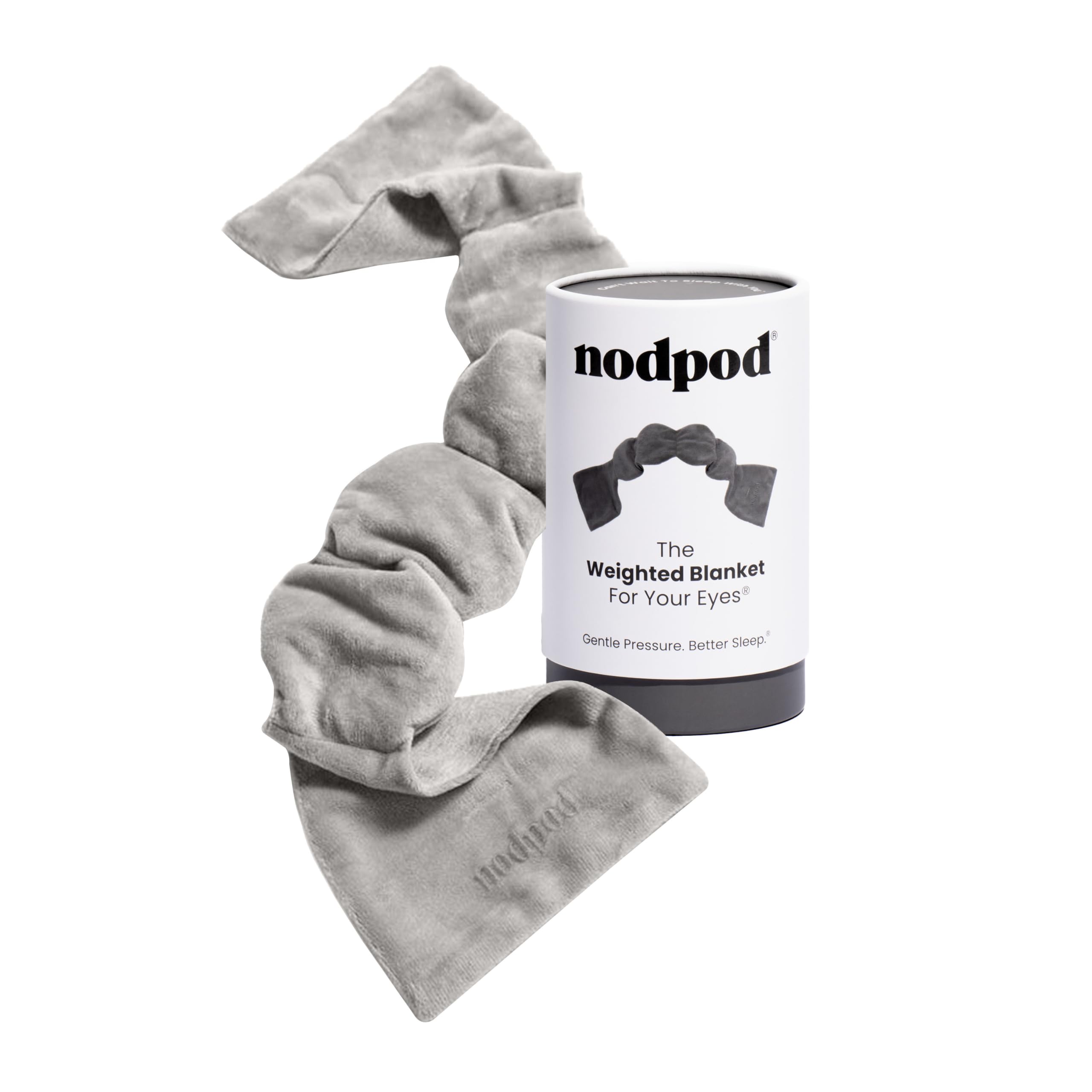 Nodpod máscara de sueño con presión suave para mayor confort y bloqueo de luz.