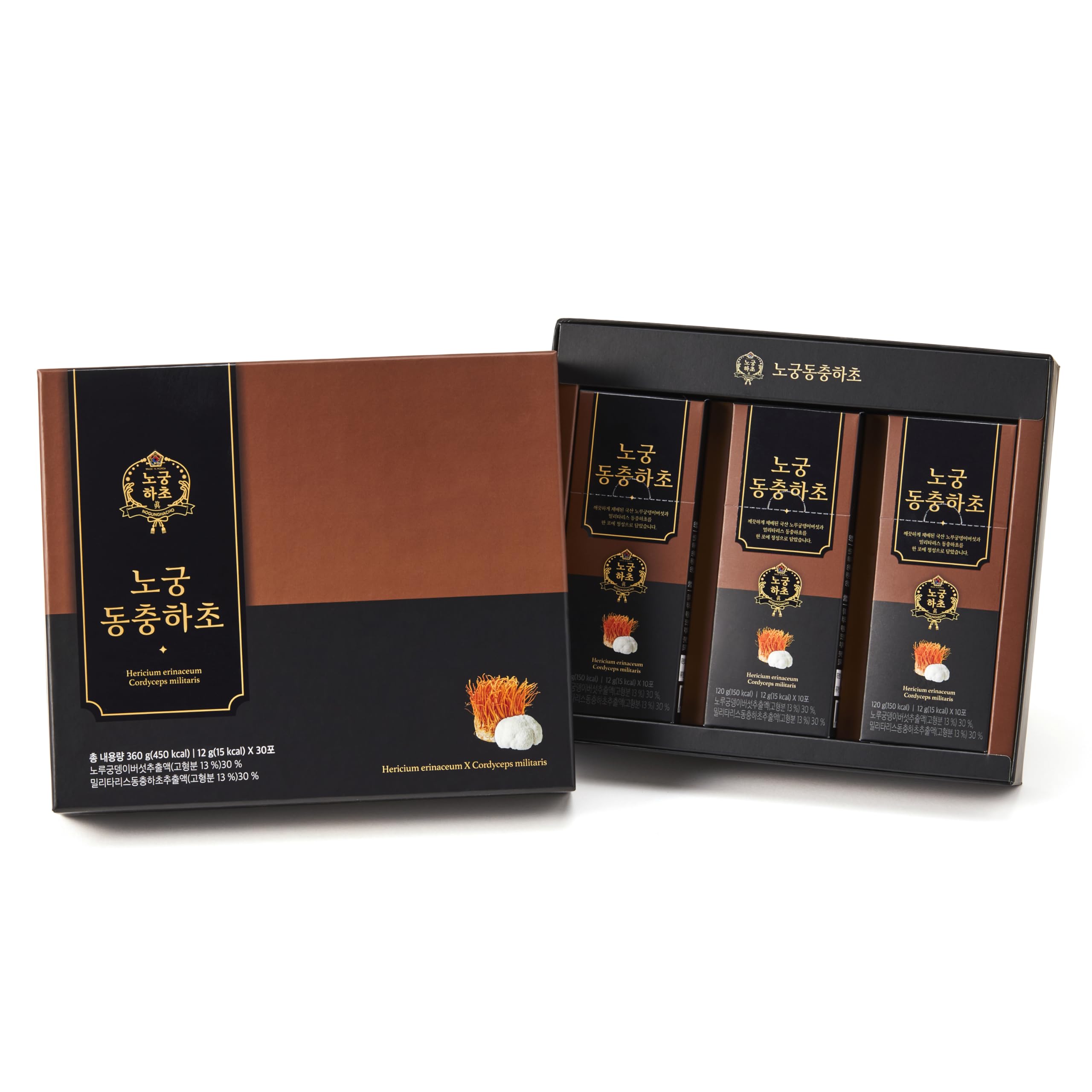 Nogung Dongchunghacho, caja-empaque, ideal para energía diaria sostenida.