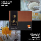 Nogung Dongchunghacho, logo-marca, transmite confianza en productos naturales.