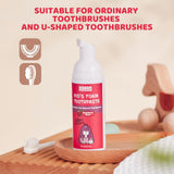 NOHOO pack de 4 tubos, sabores fresa y durazno para niños.