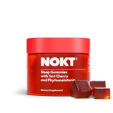 NOKT gomitas para dormir en botella con sabor a cereza agria.